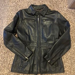 Vintage Leather Jacket- 100% leather!